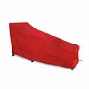 Eevelle Meridian Day Chaise Lounge Cover, Red, 40 in L x 30 in W x 82 in H MDCHSLNG_40W_82L_30H-RED